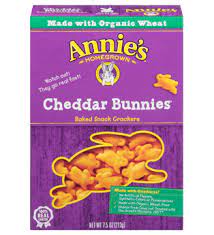 Photo 1 of Annie's Baked Snack Crackers, Organic, Cheddar Bunnies - 11.25 oz ( 2 pack ) exp Oct 16/2021 