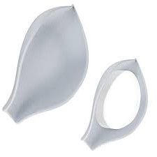 Photo 2 of bar soap holder ( leaf shape ) ( 2 pack ) grey 