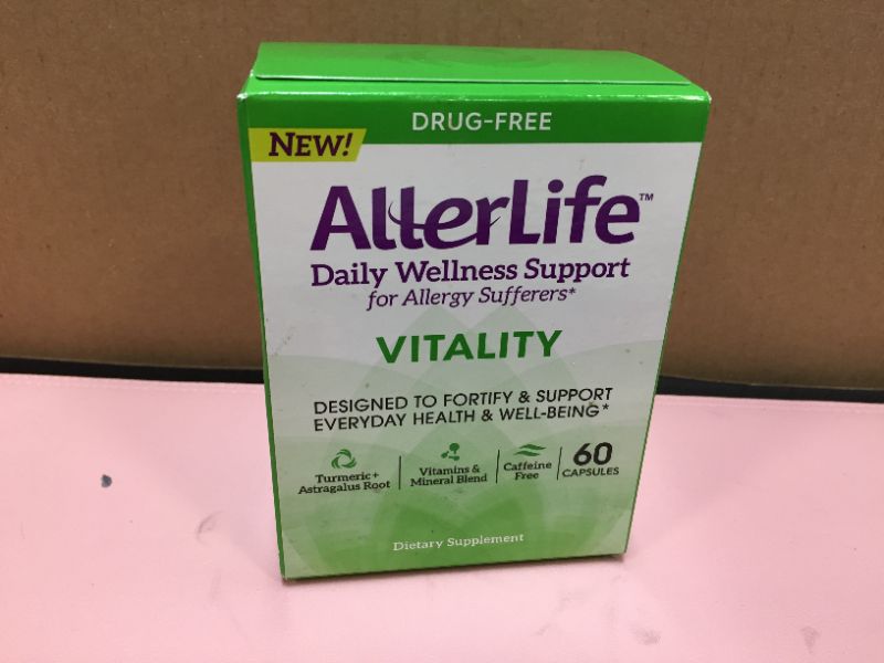 Photo 1 of AllerLife Vitality Support Capsule - 60ct-----no exp date show