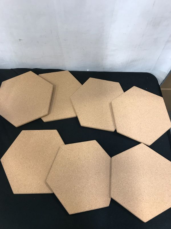 Photo 1 of 7 pcs cork tiles 