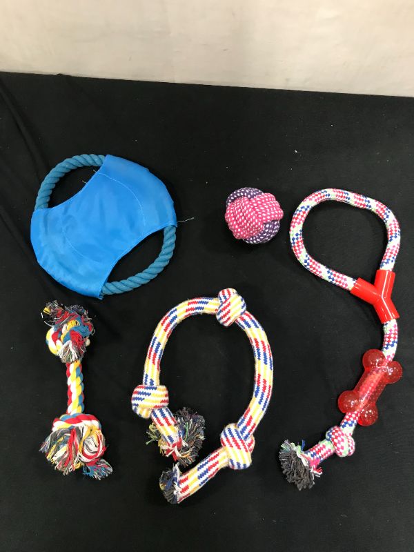 Photo 1 of 5 pcs misc lot ( dog toys ) 