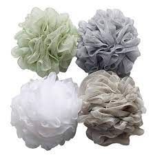 Photo 1 of 2 pack multi-color bath loofah ( 4 in each pack ) 