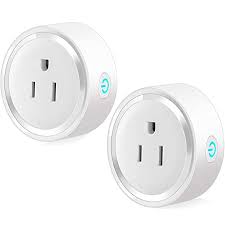 Photo 1 of Smart Plug 2-Pack Mini Smart Outlet WiFi Smart Switch Compatible with Alexa & Google Home, No Hub Required, Remote Control Your Device from Anywhere, Timing Function