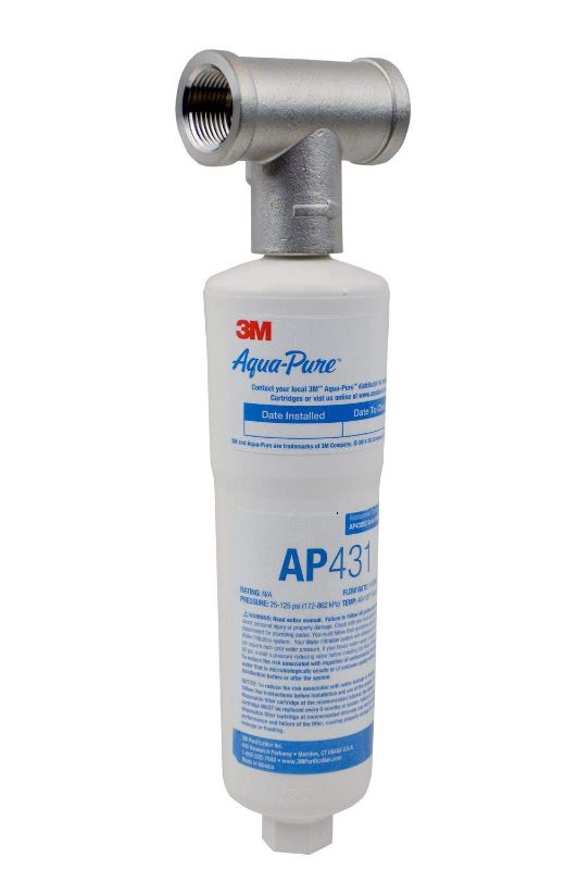 Photo 1 of 3M Aqua-Pure Whole House Scale Inhibition Inline Water System AP430SS, Helps Prevent Scale Build Up On Hot Water Heaters and Boilers
