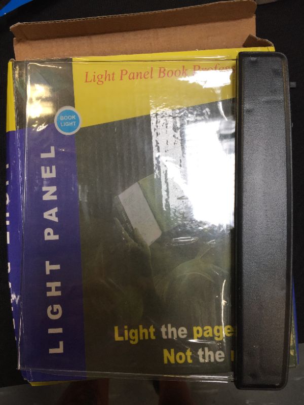 Photo 1 of Book Light panel (needs 1 AAA battery, not included)