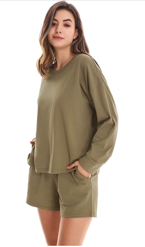 Photo 1 of HOdo Tie Dye Pajamas Set Women Soft Cotton Sleepwear size XL