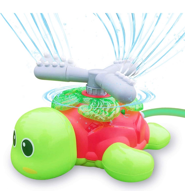 Photo 1 of Hellimo Sprinkler Toys for Kids and Toddlers Summer Outdoor Water Toy for 3-8 Year Old Kid Outside Yard and Lawn Backyard Games with Turtle for 4 5 6 7 Ages Boys and Girls Birthday Gifts

CJC 12 piece sand toys 