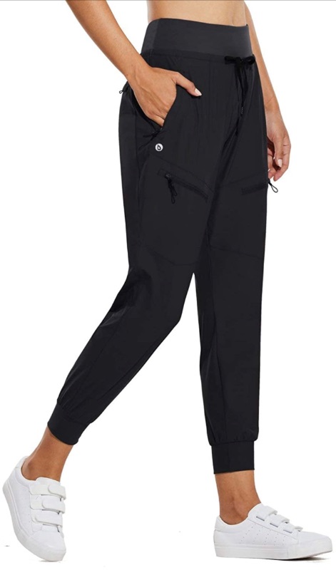 Photo 1 of BALEAF Women's Lightweight Jogger Hiking Pants with Zipper Pockets High Waist Quick Dry size XS