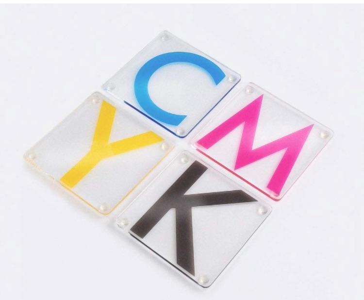 Photo 1 of CMYK Printing Coasters