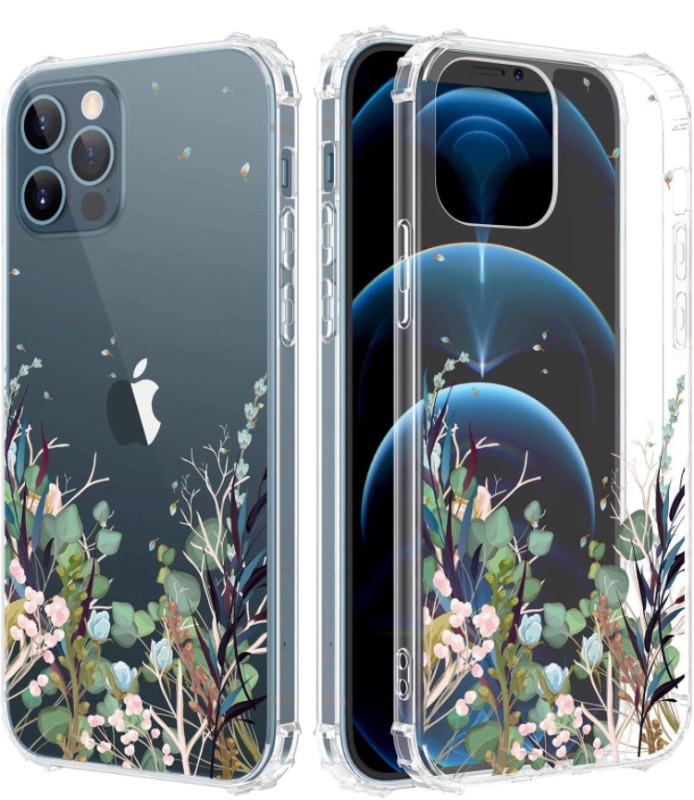 Photo 3 of Caka Clear Case for iPhone 12 iPhone 12 Pro Case for Girls Women, Girly Case Flowers Clear Floral Pattern Soft TPU Transparent Protective Case for iPhone 12 iPhone 12 Pro 6.1 inches (Blue Green)

Good Value Baby in Car Sticker Baby on Board Waterproof Car