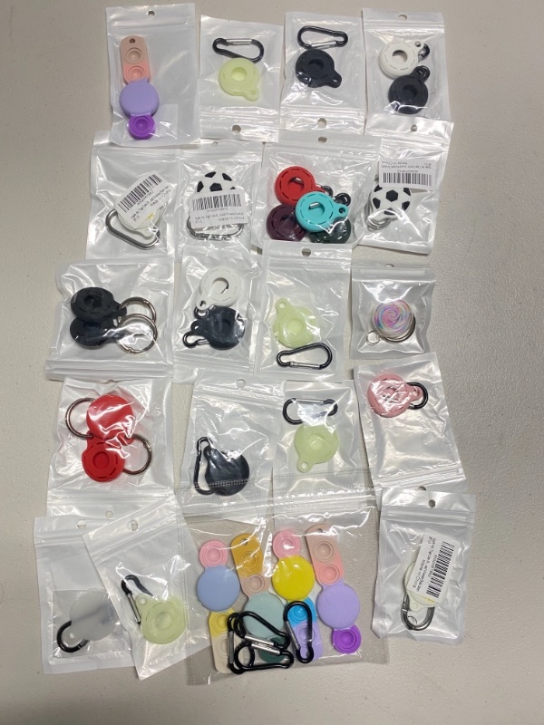 Photo 1 of Silicone cases for Apple airtags.