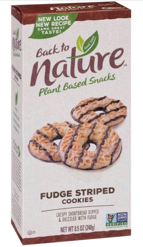 Photo 1 of Back to Nature Cookies, Non-GMO Fudge Striped Shortbread, 8.5 Ounce

Annie's Organic Cheddar Bunnies Baked Snack Crackers, 11.25 oz
