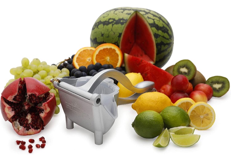 Photo 1 of Fruit Juice Squeezer Juicer Manual Fruit Lemon Aluminum Alloy Hand Easy Use Heavy Duty Citrus Press Extractor Tool Lime Orange Juice Removable Handle Filters Lemons Pomegranate Cocktail