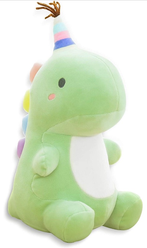 Photo 1 of Ahlulu Cute Dinosaur Plush Toy 10" Soft Stuffed Animal Doll for Kids Babies Toddlers, Green