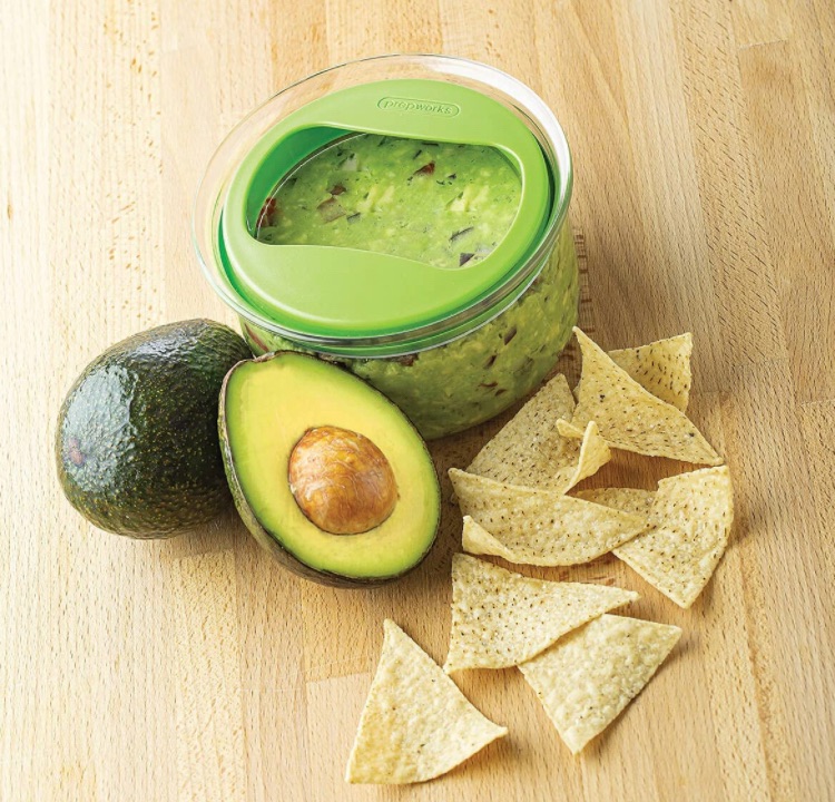 Photo 1 of Airtight Guacamole Saver - Fresh Guacamole Keeper – Food Storage Container - 2-Cup