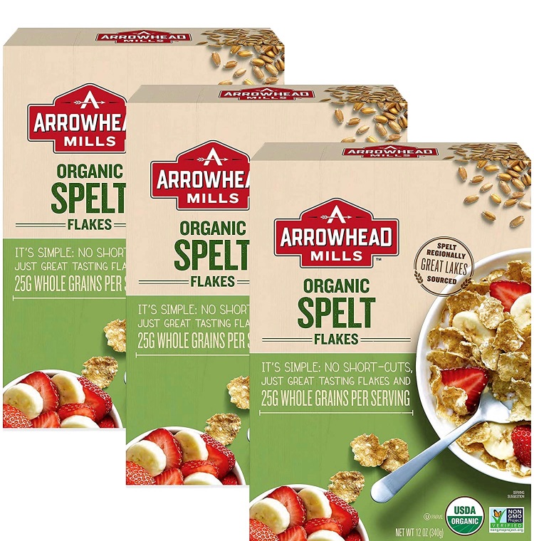 Photo 1 of 
Arrowhead Mills Organic Spelt Flakes Cereal (3x12 oz.) boxes