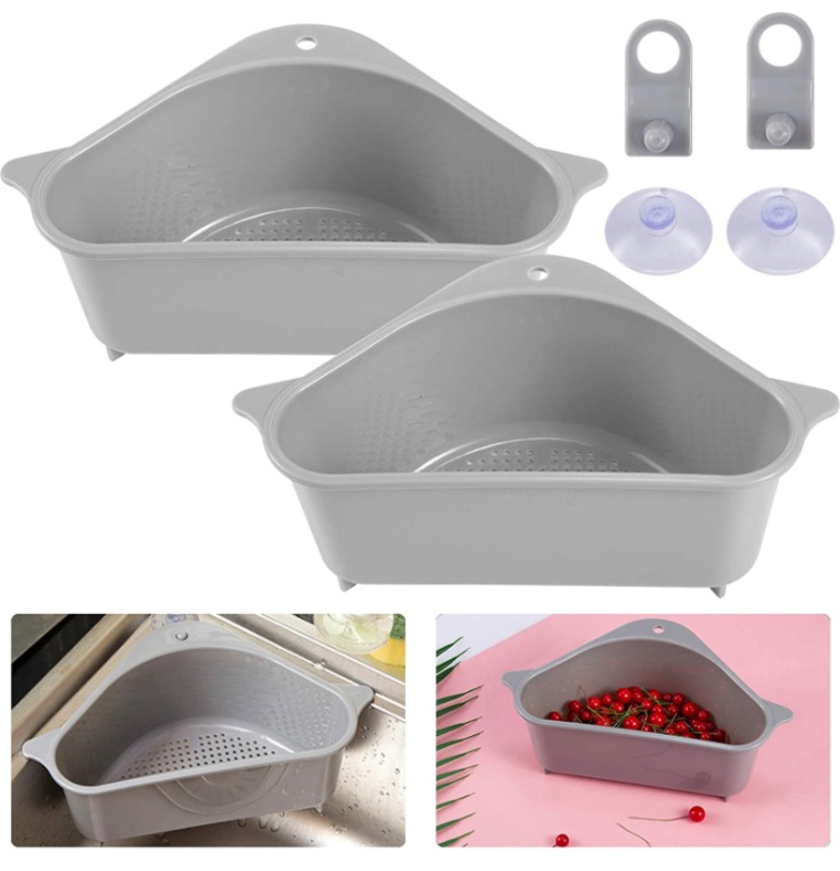 Photo 1 of 2pcs Triangle Sink Storage Holder and Gain Ultra Dishwashing Liquid Dish Soap, Original Scent