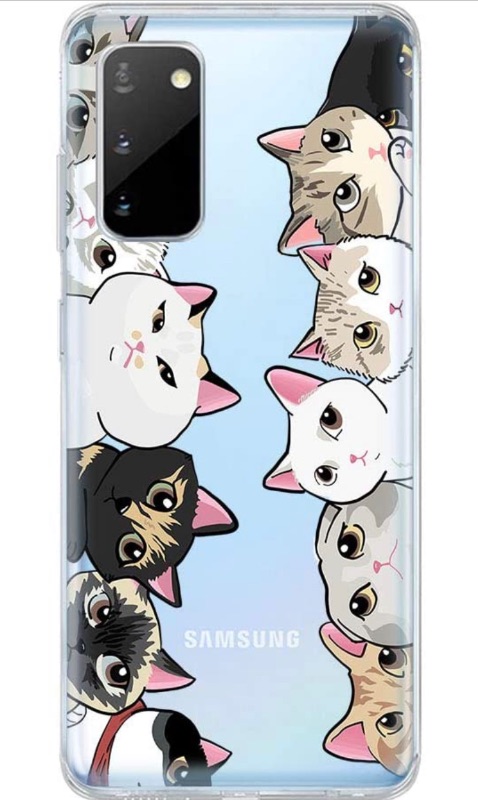 Photo 3 of Blingy's Samsung Galaxy S20/S11e Case, New Animal Style Transparent Clear Soft TPU Protective Rubber Case for Samsung Galaxy S20/S11e (Cat Outline)

?1 Pack? LAPUROGO Case for AirTags 2021,Soft Silicone Cover for Apple AirTag with Key Chain,Safety,Anti-Sc