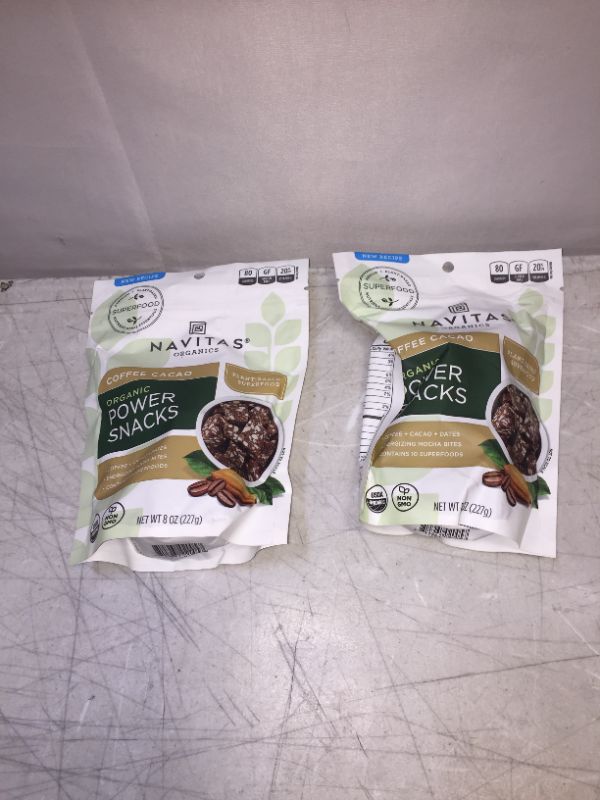 Photo 1 of 2 Navitas Naturals Organic Coffee Cacao Power Snacks - 8 oz pouch