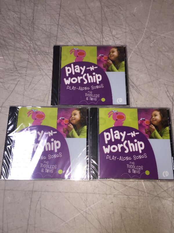 Photo 1 of 3 Play-n-Worship: Play-Along Songs for Toddlers Twos CD