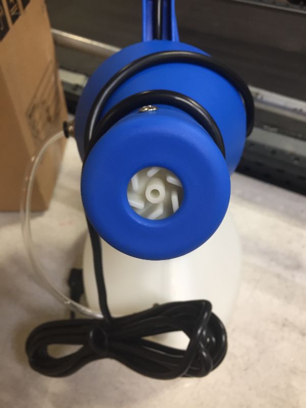 Photo 1 of 4.5L Portable Electric ULV Sprayer,Ultra-Low Capacity Fogger Mosquito Killer for Home,Garden,Yard, Blue 2 pack 