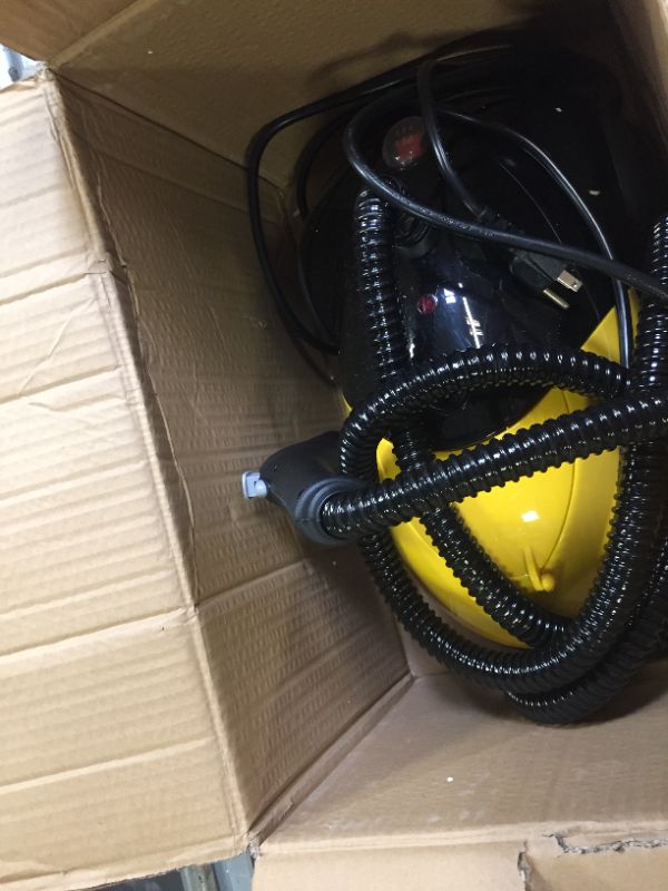 Photo 1 of McCulloch 1500W Multipurpose Heavy-Duty Canister Steam Cleaner w/ 18 Accessories