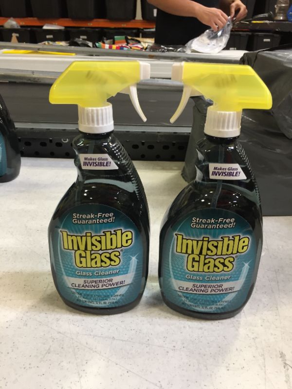 Photo 2 of Invisible Glass Cleaner, 32.0 Fluid Ounce bundle of 2