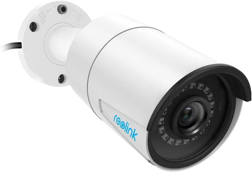 Photo 1 of 4 pack REOLINK 5MP (2560x1920 @ 30FPS) Outdoor / Indoor PoE Security IP Video Surveillance Camera, Waterproof IP66, Infrared Night Vision, Motion Detection, Smart Home Work, Up to 128GB Micro SD Card, RLC-410-5MP
