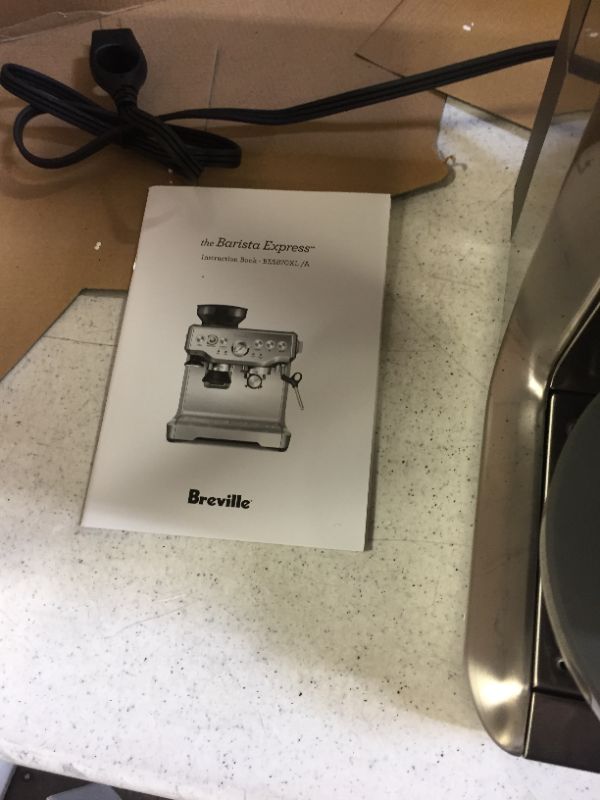 Photo 2 of Breville BES870XL Barista Express Espresso Machine, Brushed Stainless Steel
