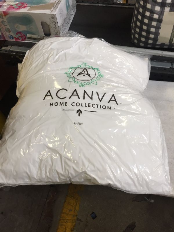 Photo 1 of 2  Acanva  Throw Pillow Insert, White 26x26"
