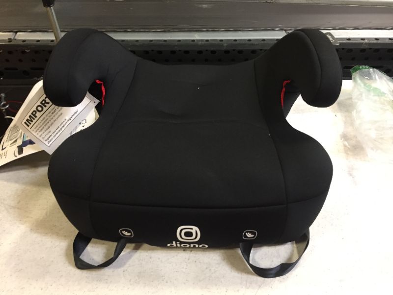 Photo 1 of Diono Solana 2 Latch, XL Space Backless Booster Seat, | Lightweight Backless Booster with Room to Grow, 8 Years 1 Booster Seat, Black

