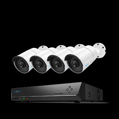 Photo 1 of REOLINK DVR WITH 2 DOME CAMERAS AND 2 REGULAR