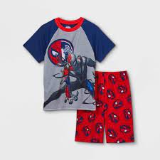 Photo 1 of Boys' Marvel Spider Venom 2pc Pajama Set - Navy/Red XL