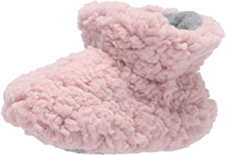 Photo 1 of Dearfoams Unisex-Child Harley faux sherpa Bootie Slipper KIDS 9-12mo