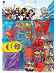 Photo 1 of Dc Superhero Girls Party Supplies Favors