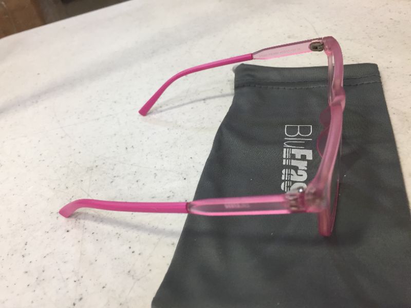 Photo 3 of bLUeRASE LEAEAD BLUE LIGHT BLOCKING GLASSES BLUERASE LENS TR90 FRAME ANYT EYESTRAIN ANTI-UV PINK