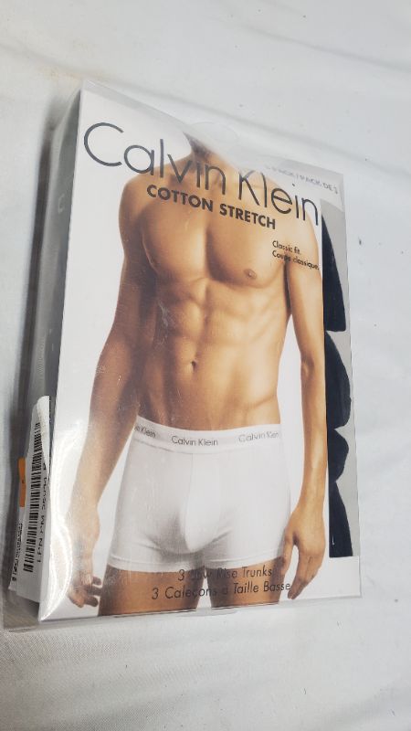 Photo 1 of CALVIN KLEIN 3PK LOW RISE TRUNKS SMALL