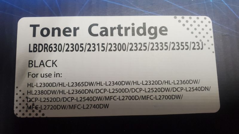 Photo 2 of TONER CARTRIDGE BLACK 