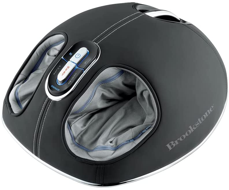 Photo 1 of Brookstone FS1 Shiatsu Foot Massager with Heat | Air Compression, Deep Kneading | 3 Massage Programs
