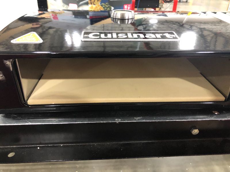 Photo 3 of Cuisinart CPO-700 Grill Top Pizza Oven Kit, Black & Aluminum
