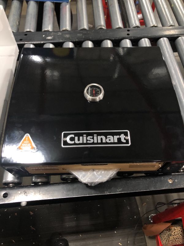 Photo 2 of Cuisinart CPO-700 Grill Top Pizza Oven Kit, Black & Aluminum
