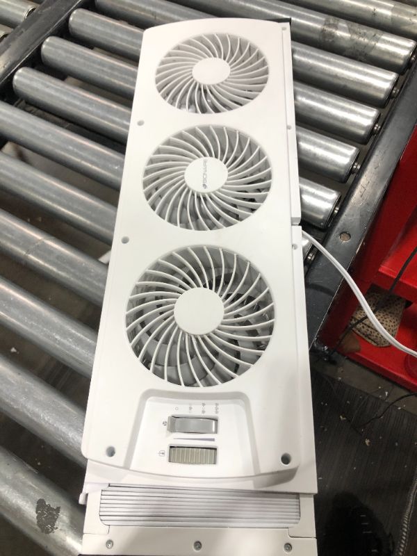 Photo 2 of Holmes Group Bionaire Thin Window Fan with Manual Controls(BWF0502M-WM)
