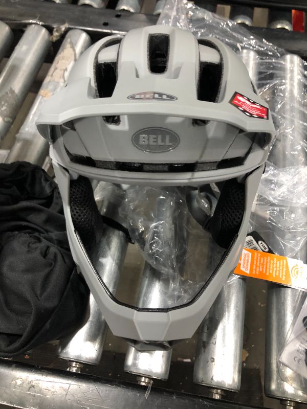 Photo 2 of Bell Super Air R Full Face Helmet - S Matte Gloss Grey 20 | Helmets
