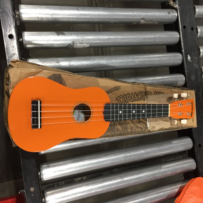 Photo 2 of Diamond Head DU-103 Rainbow Soprano Ukulele - Orange