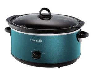 Photo 1 of Crock-Pot SCV700-KT Deisgn to Shine 7QT Slow Cooker, Turquoise
