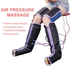 Photo 1 of Leg Air Compression Massager Foot Ankles Calf Therapy Massager Circulation Leg Wraps with Portable Handheld Controller and 9 modes of intensities