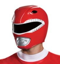 Photo 1 of Adult Red Ranger Helmet
