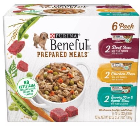 Photo 1 of Beneful Prepared Meals Wet Dog Food Variety Pack EXP 02/2023