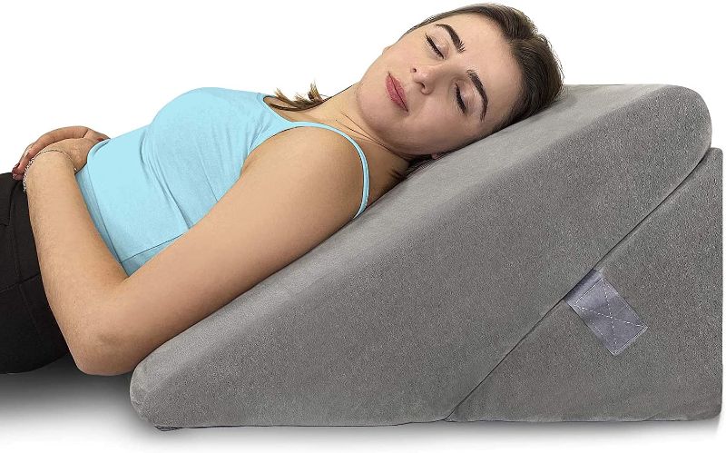 Photo 1 of  Memory Foam elevated pillow grey  