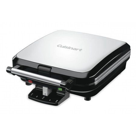 Photo 1 of Cuisinart WAF-150 4-Slice Belgian Waffle Maker, Stainless Steel